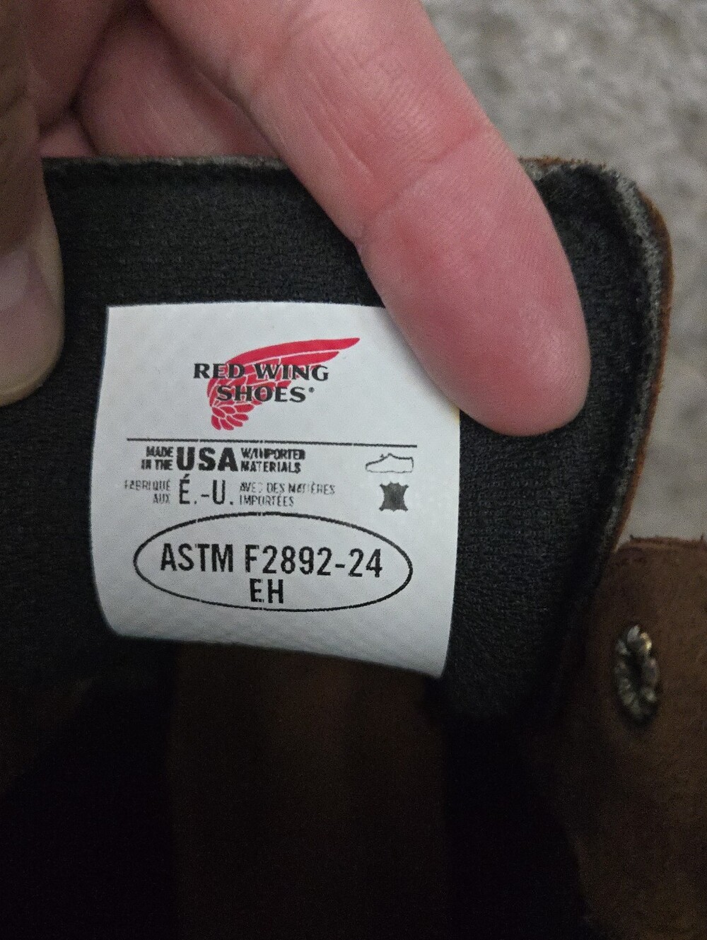 Red Wing DynaForce 415 Men Work Waterproof Safety Soft Toe Boots 0926 - Picture 4 of 9